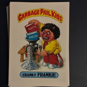 Cranky Frankie Trading Card